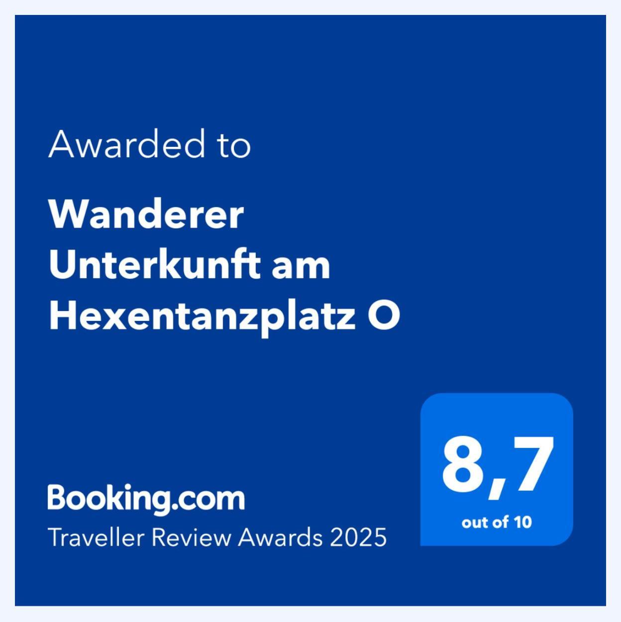Wanderer Unterkunft Am Hexentanzplatz O Thale Exterior photo